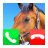 icon Fake Call With Horse Care Game 7.0