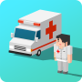 icon Ambulance Blocky