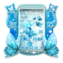 icon Flower Butterfly Glitter Theme Launcher