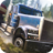 icon Russian truck driving off road 0.1