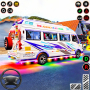 icon Mini Coach Bus Game: Euro Bus